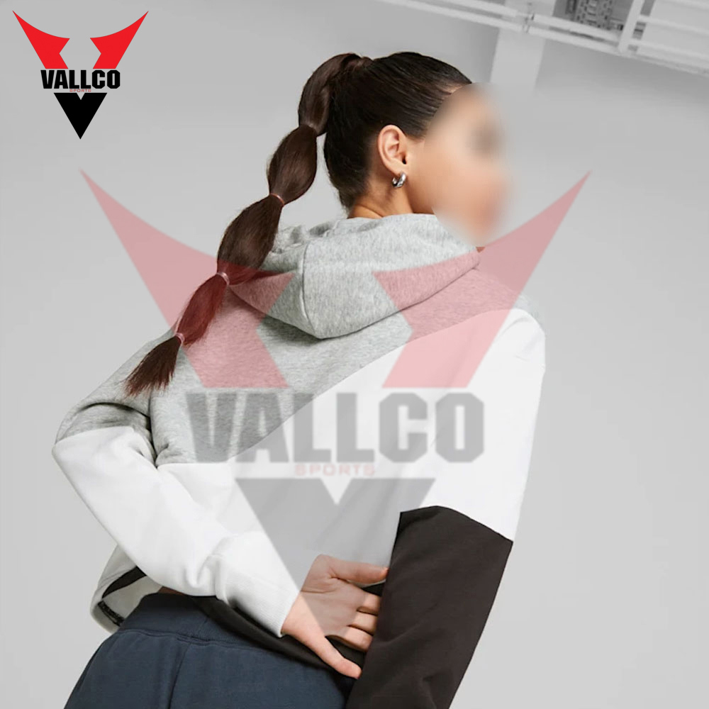Winter Casual New Design Long Sleeves Solid Color High Quality Cotton Polyester Hoodies - view 7