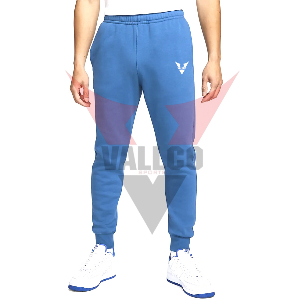 In One Solid Color With Own Logo Print Breathable OEM Service Men Outer Wear Fleece Joggers