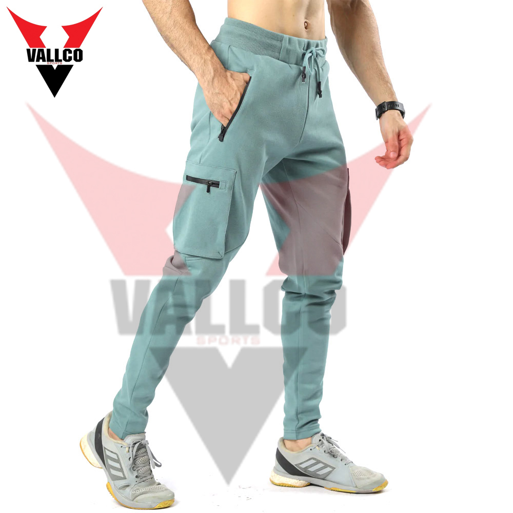 With Zipper Pockets Highland Quality Wholesale Rate New Arrival Men Fleece Joggers - view 9