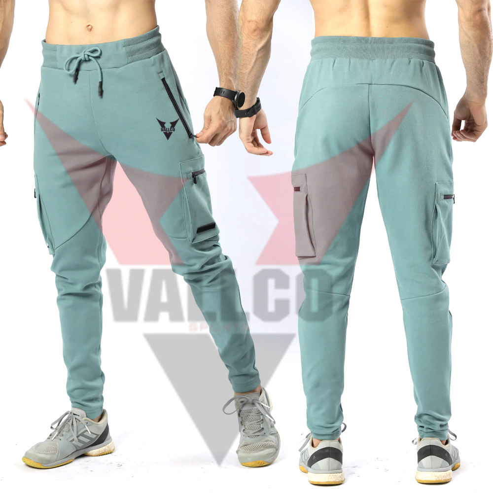 With Zipper Pockets Highland Quality Wholesale Rate New Arrival Men Fleece Joggers - view 12