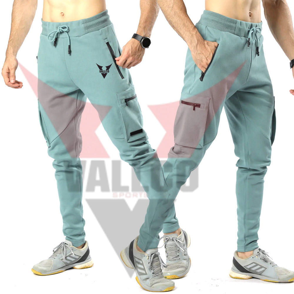 With Zipper Pockets Highland Quality Wholesale Rate New Arrival Men Fleece Joggers - view 14