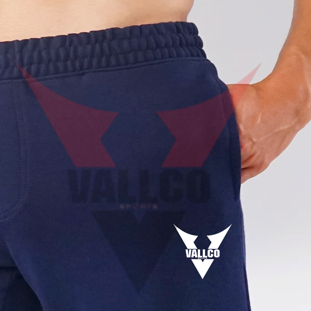 Blue Color Wholesale Rate Newest Customized Made Adult Wear Fleece Joggers - view 9