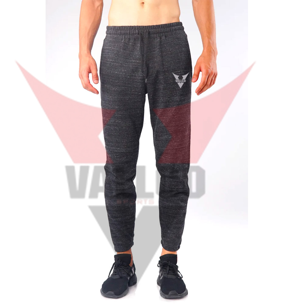 Black Color Good Quality With Best Supplier Customized Made Men Fleece Joggers