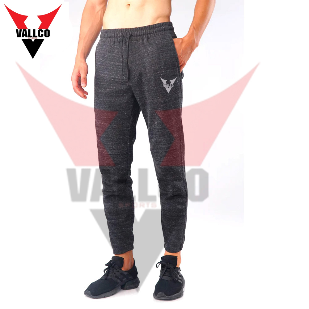 Black Color Good Quality With Best Supplier Customized Made Men Fleece Joggers - view 2
