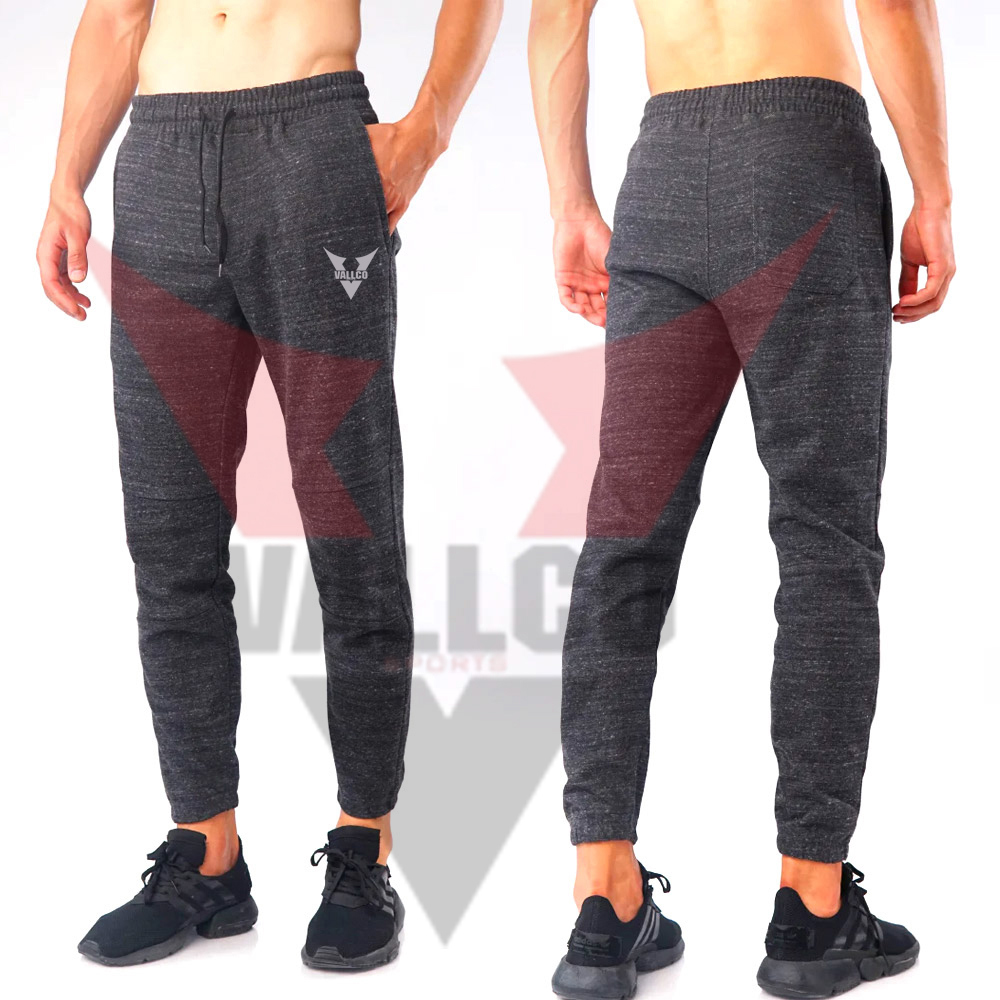 Black Color Good Quality With Best Supplier Customized Made Men Fleece Joggers - view 4