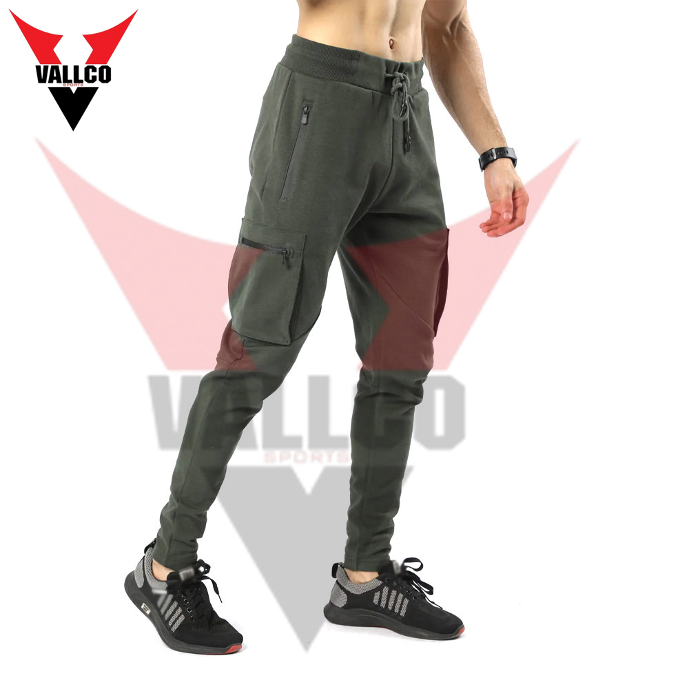 Green Color Highland Quality With Reasonable Price Best Supplier Men Fleece Joggers - view 3