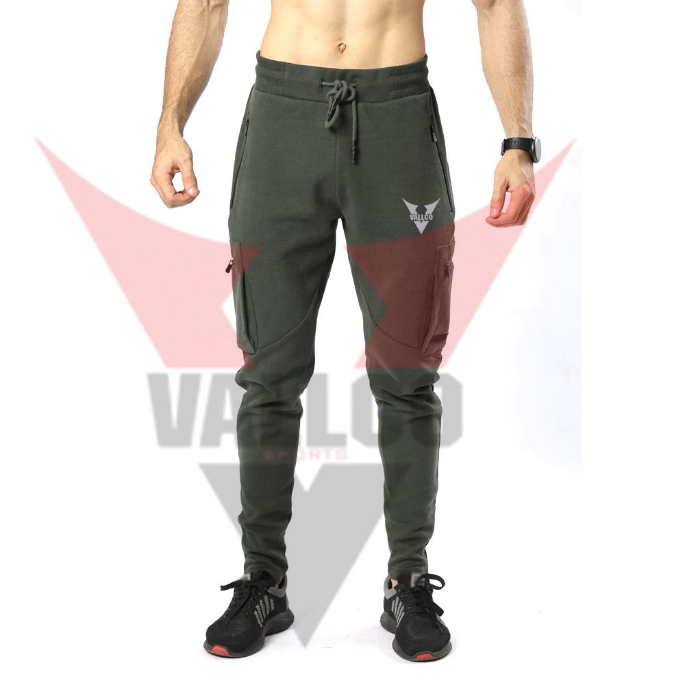 Green Color Highland Quality With Reasonable Price Best Supplier Men Fleece Joggers - view 5