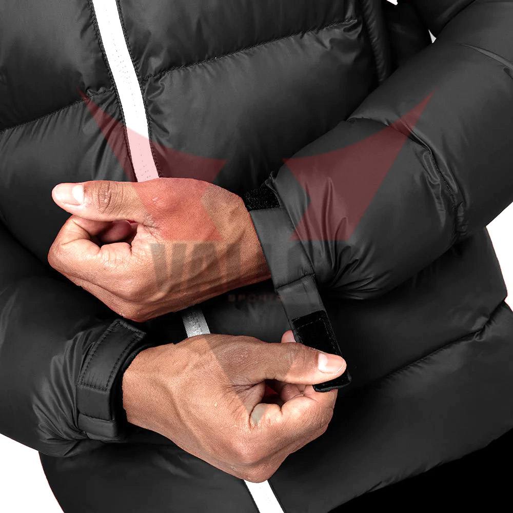 Best Supplier Customized Logo Print Breathable Soft Touch Fabric Men Outer Wear Puffer Jackets - view 11