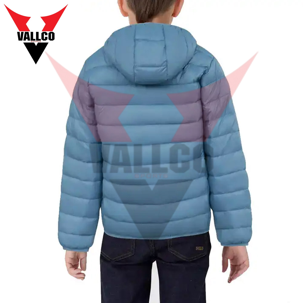 In One Solid Color Breathable Unique Style Latest Style Men Outer Wear Puffer Jackets - view 12