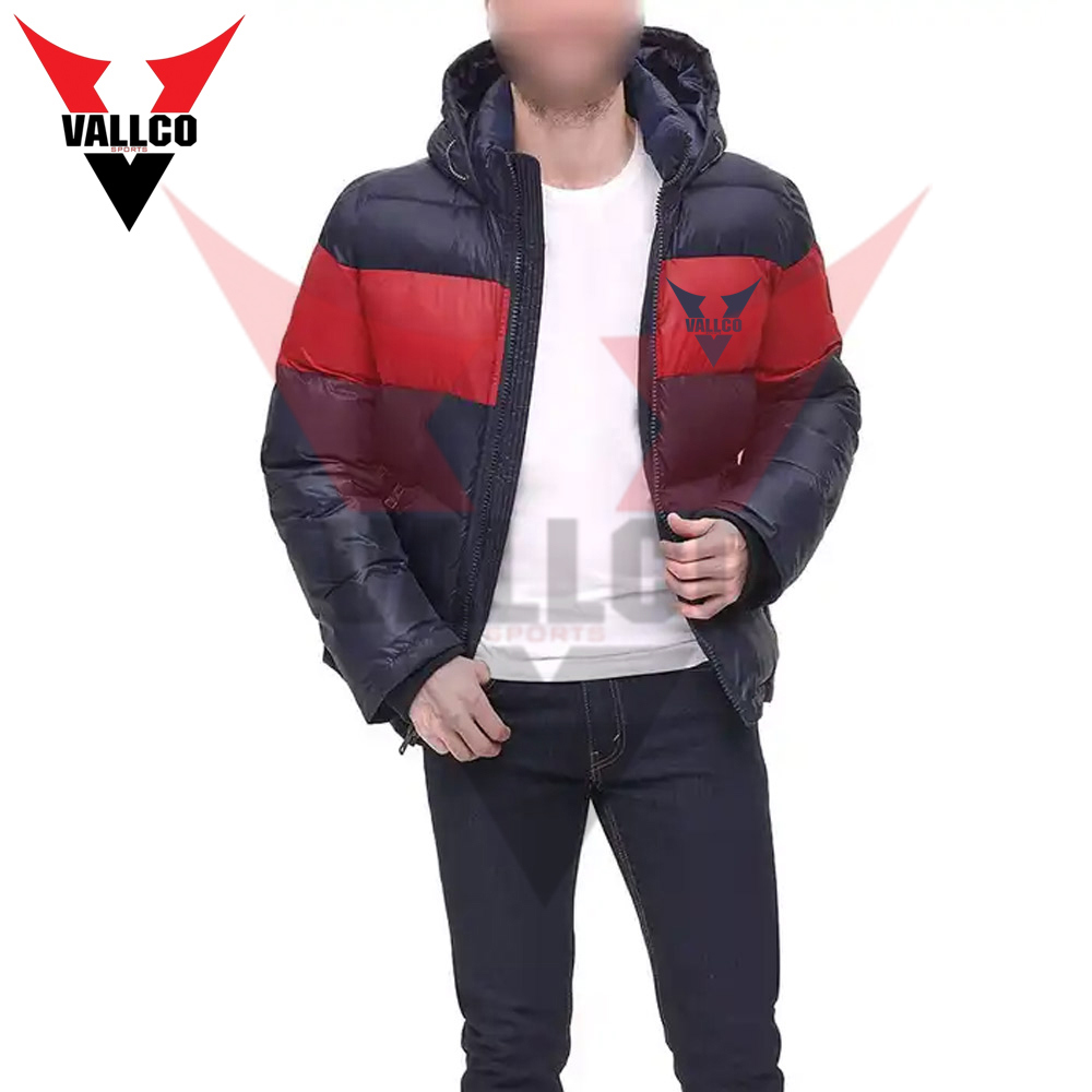 Comfortable Men Puffer Jackets New Zip Up Quilted Lined Bubble Coat Padded Puffer Winter Warm Jacket - view 17