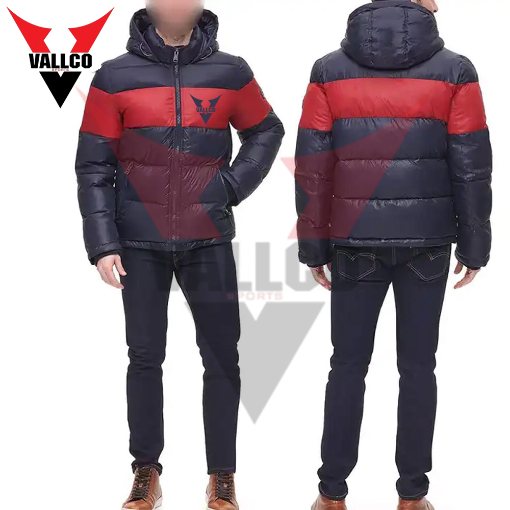 Comfortable Men Puffer Jackets New Zip Up Quilted Lined Bubble Coat Padded Puffer Winter Warm Jacket - view 19