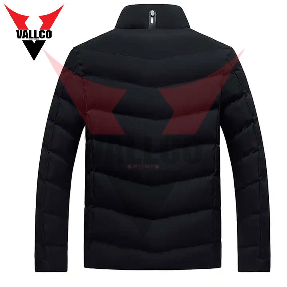 2024 Solid Color Full Zip Up Hand Made Customize Product New Arrival Puffer Jackets For Winter Wear - view 7