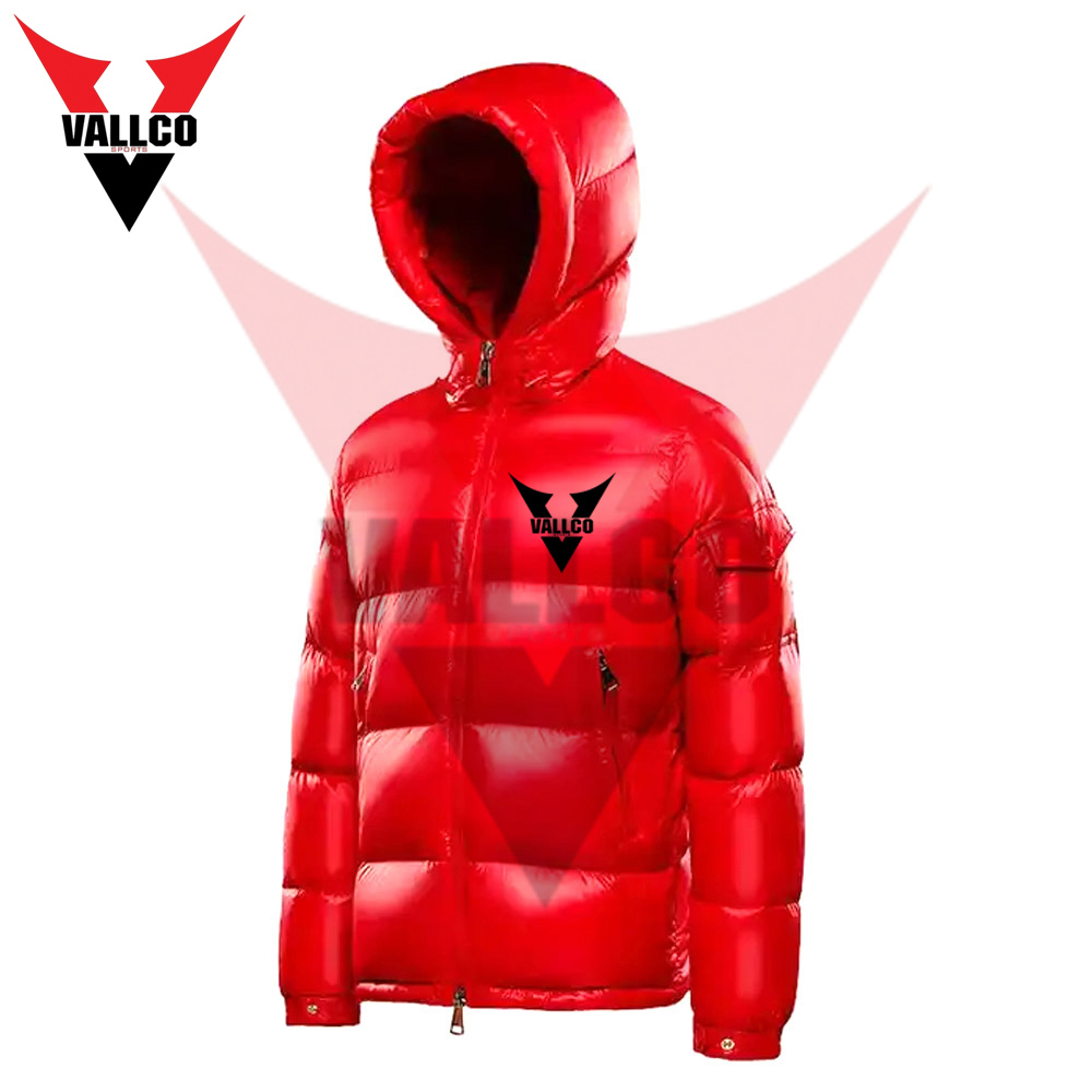 In Red Color Good Selling Make Your Own Best Supplier Newest Style Outer Wear Puffer Jackets - view 12