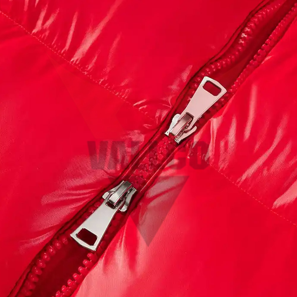 In Red Color Good Selling Make Your Own Best Supplier Newest Style Outer Wear Puffer Jackets - view 15