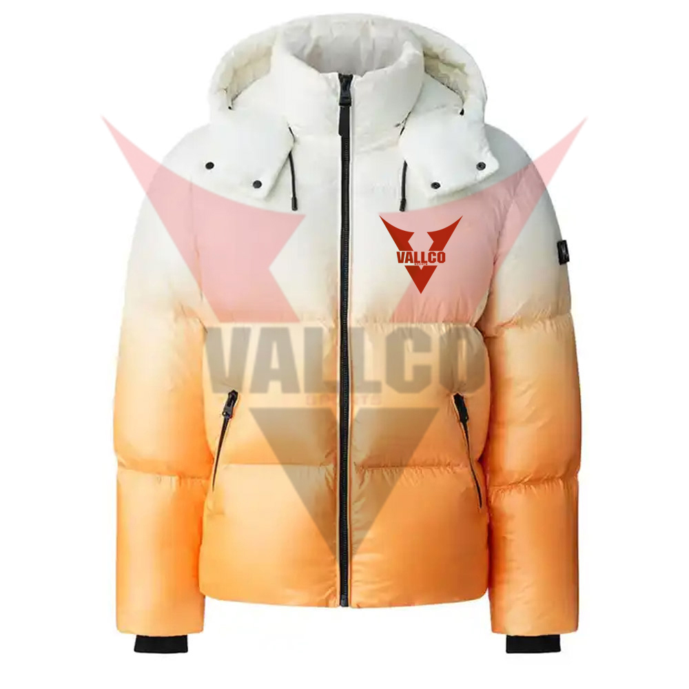 New Arrival Plus Size Winter Shiny Cotton Padded Jacket Outdoor Quilted Hooded Puffer Jacket for Men