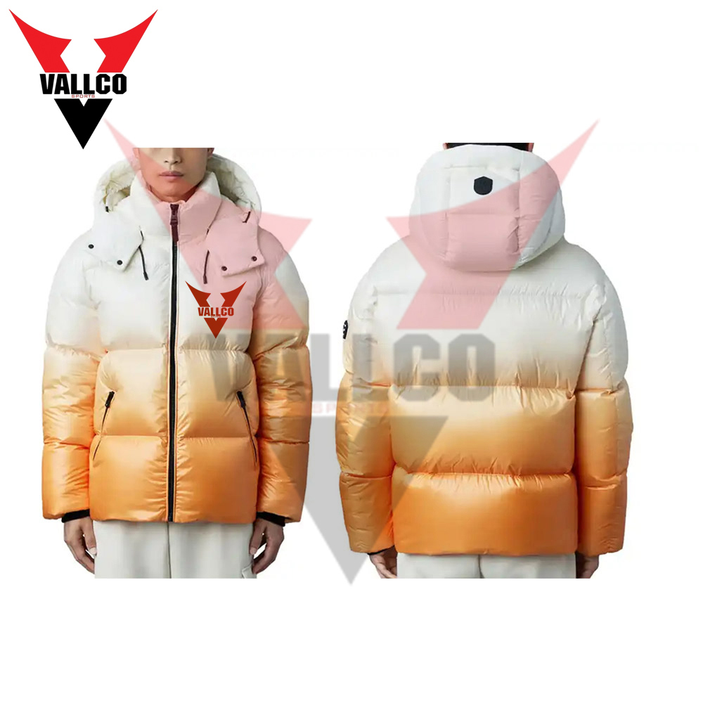 New Arrival Plus Size Winter Shiny Cotton Padded Jacket Outdoor Quilted Hooded Puffer Jacket for Men - view 10