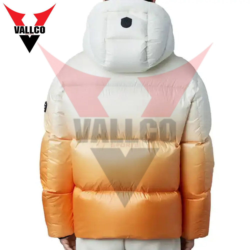 New Arrival Plus Size Winter Shiny Cotton Padded Jacket Outdoor Quilted Hooded Puffer Jacket for Men - view 12