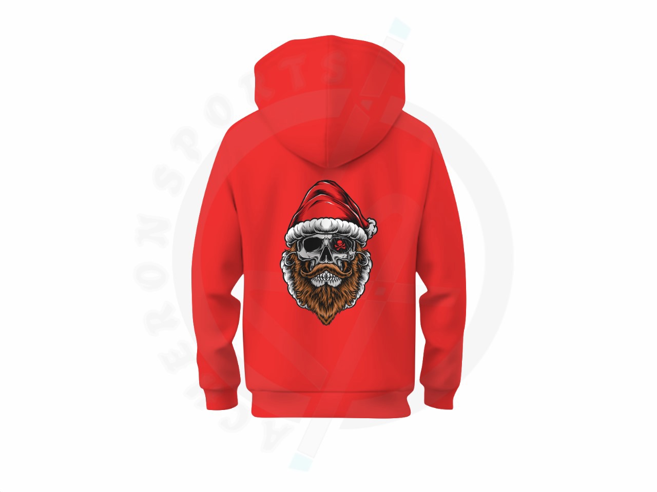 High Quality Durable Using Various Unisex Hoodie Loose-Fitting Thorn Patterned skull design Hoodie - view 6
