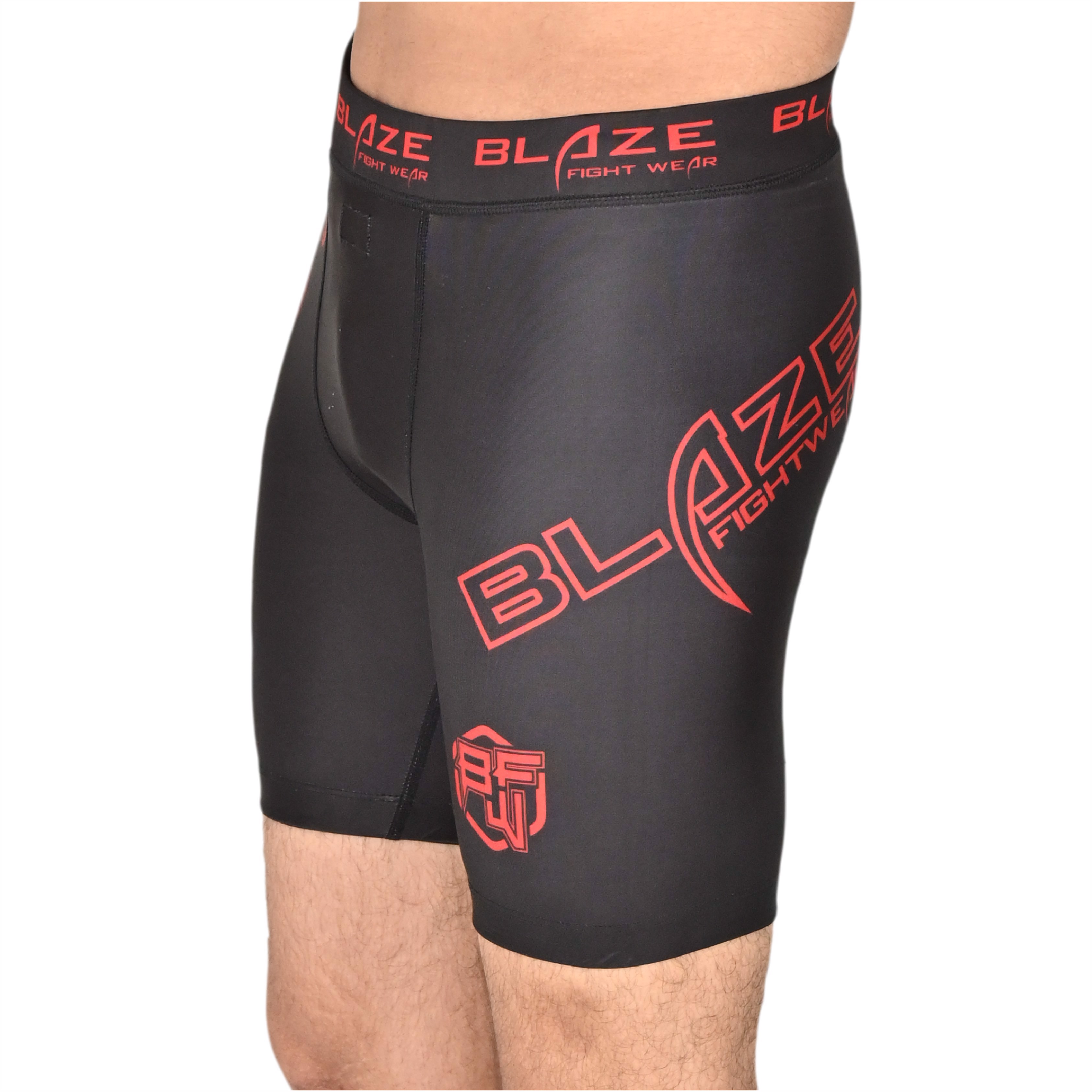 custom sublimation compression short running bjj workout short training and athlete compressinshort - view 3