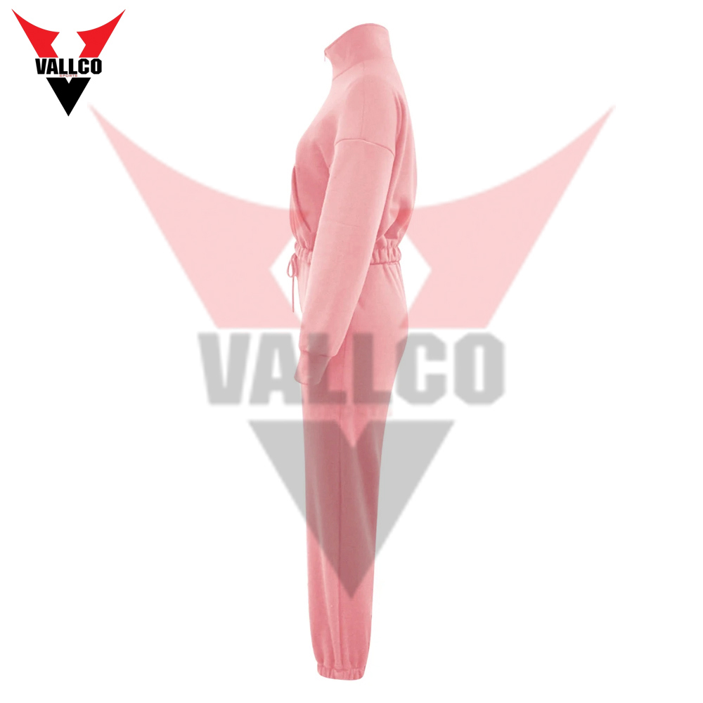 Tracksuit Women Full Set Casual 2 Piece Outfits Plain Long Sleeve Cropped Tracksuits - view 2