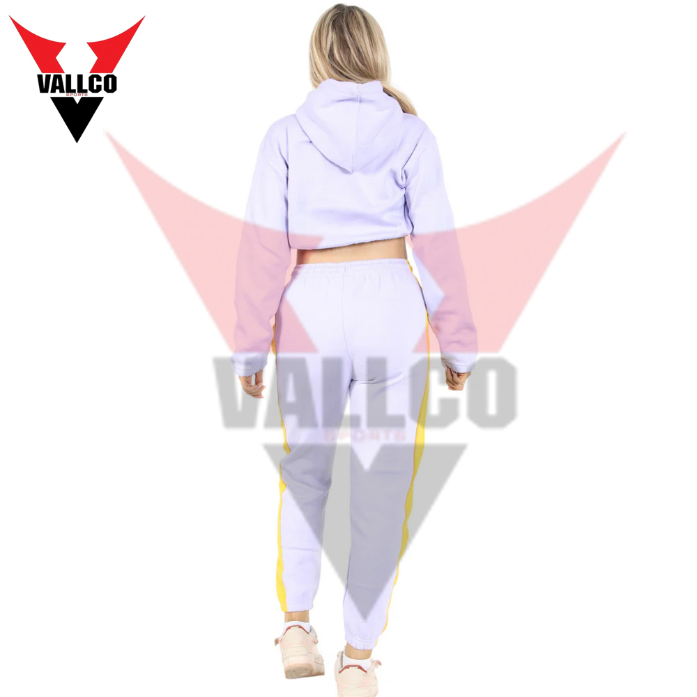 In Best Price Plus Size Women Crop Top Tracksuits Women Long Sleeve Crop Tops Pants Sets   - view 6