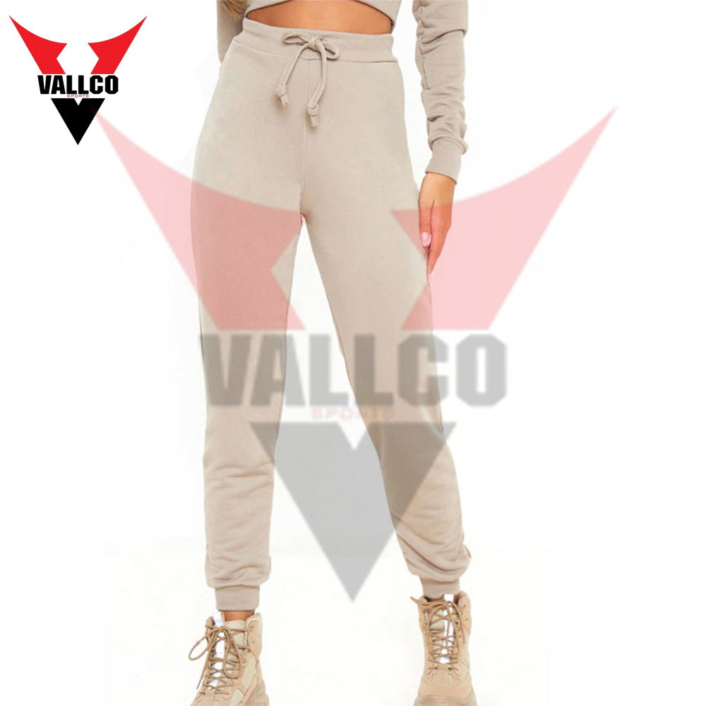 Long Sleeve Crop Tops Pants Casual Wear Sets In Best Price Plus Size ladies Gym Crop Tracksuits  - view 5