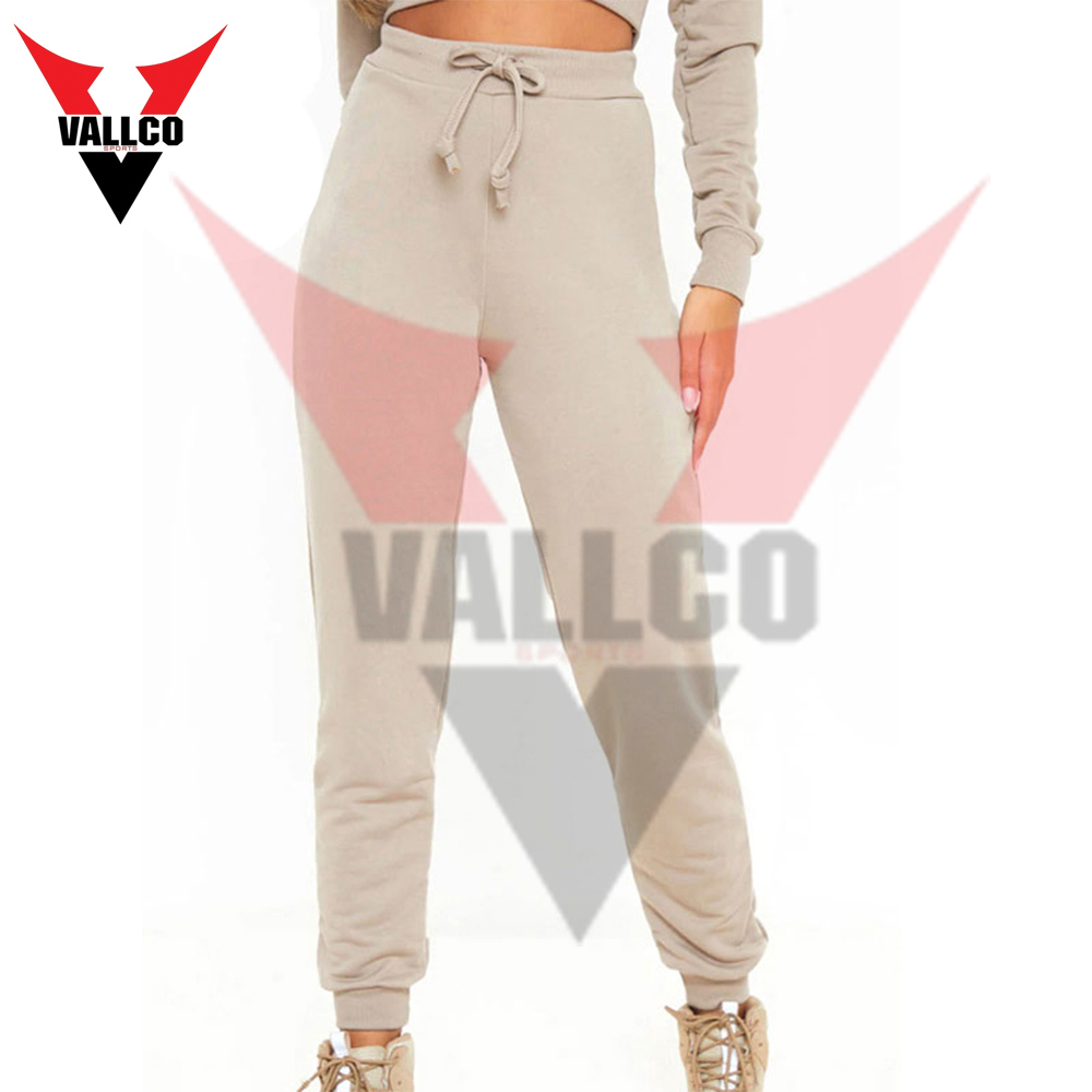 Long Sleeve Crop Tops Pants Casual Wear Sets In Best Price Plus Size ladies Gym Crop Tracksuits  - view 13
