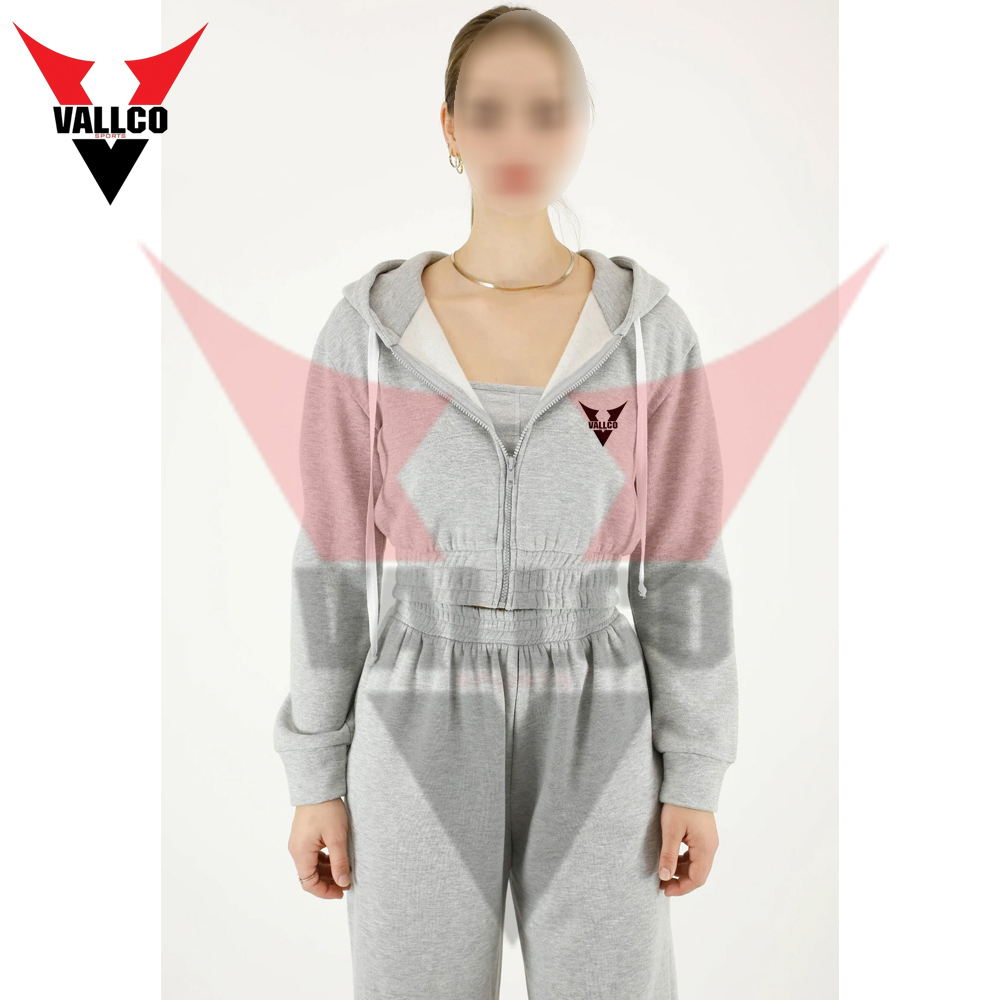Top Quality New Arrival Product Casual Wear Women Tracksuit In Best Price Ladies Gym Crop Tracksuits - view 5