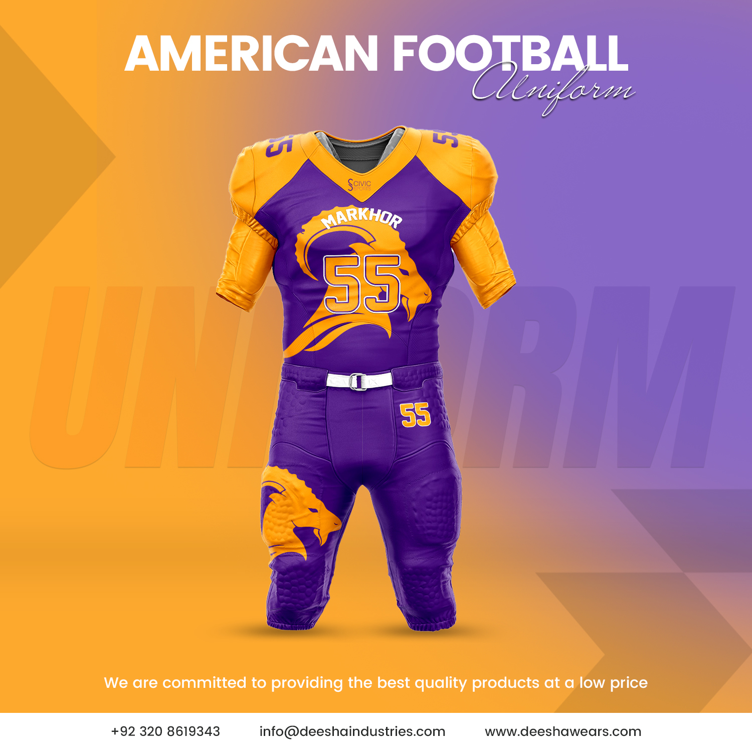 American Football Jersey Cool - view 6