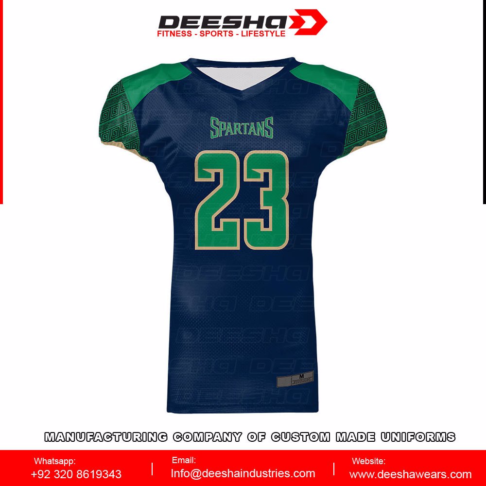 American Football Jersey Spartans