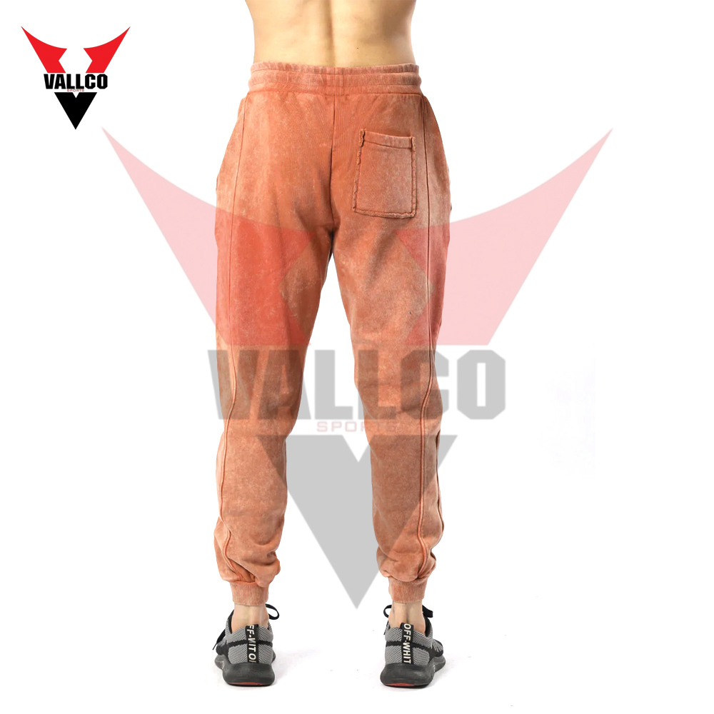 Hand Made With Own Logo Best Seller Fully Customized Made Men Fleece Joggers  - view 4