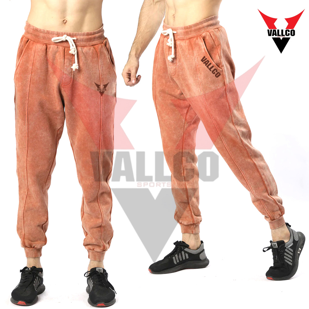Hand Made With Own Logo Best Seller Fully Customized Made Men Fleece Joggers  - view 6