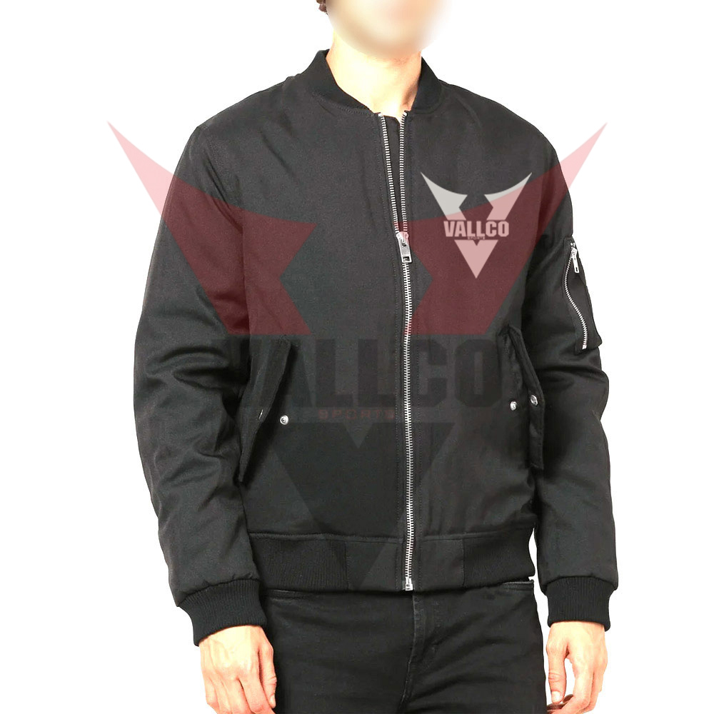 Full Zipper Breathable Highest Quality Premium Product Men Wear Bomber Jackets