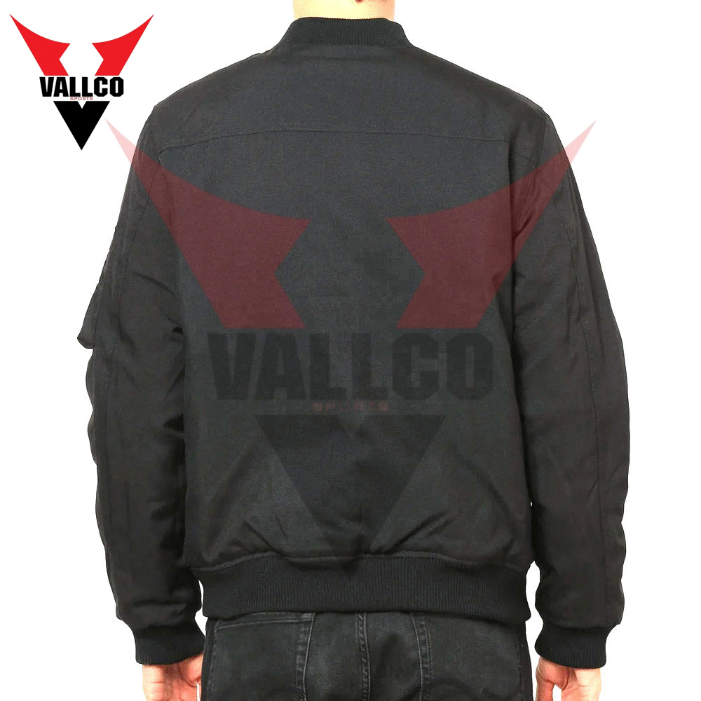 Full Zipper Breathable Highest Quality Premium Product Men Wear Bomber Jackets - view 3