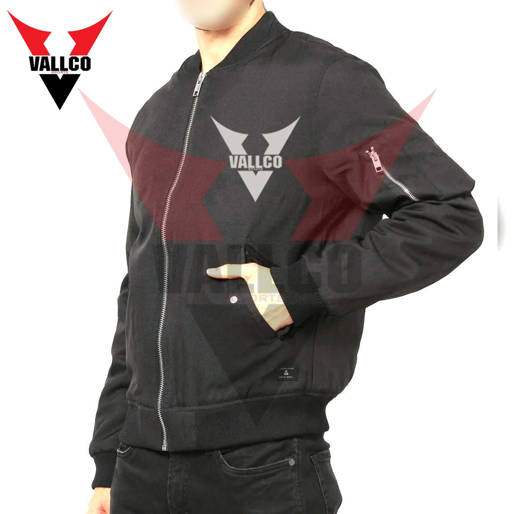 Full Zipper Breathable Highest Quality Premium Product Men Wear Bomber Jackets - view 4