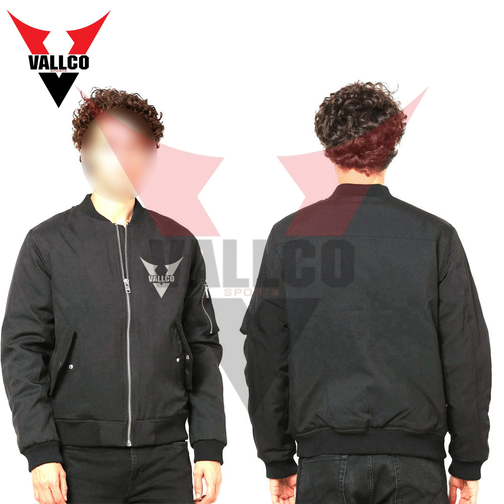 Full Zipper Breathable Highest Quality Premium Product Men Wear Bomber Jackets - view 17