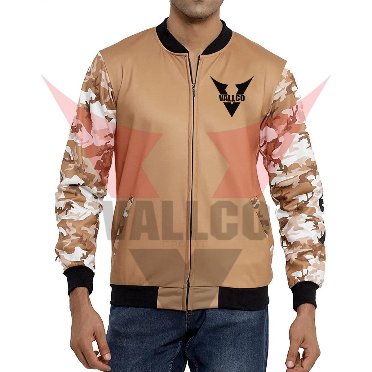 Wholesale Rate Best Supplier Premium Quality OEM Service Breathable Product Men Wear Bomber Jacket