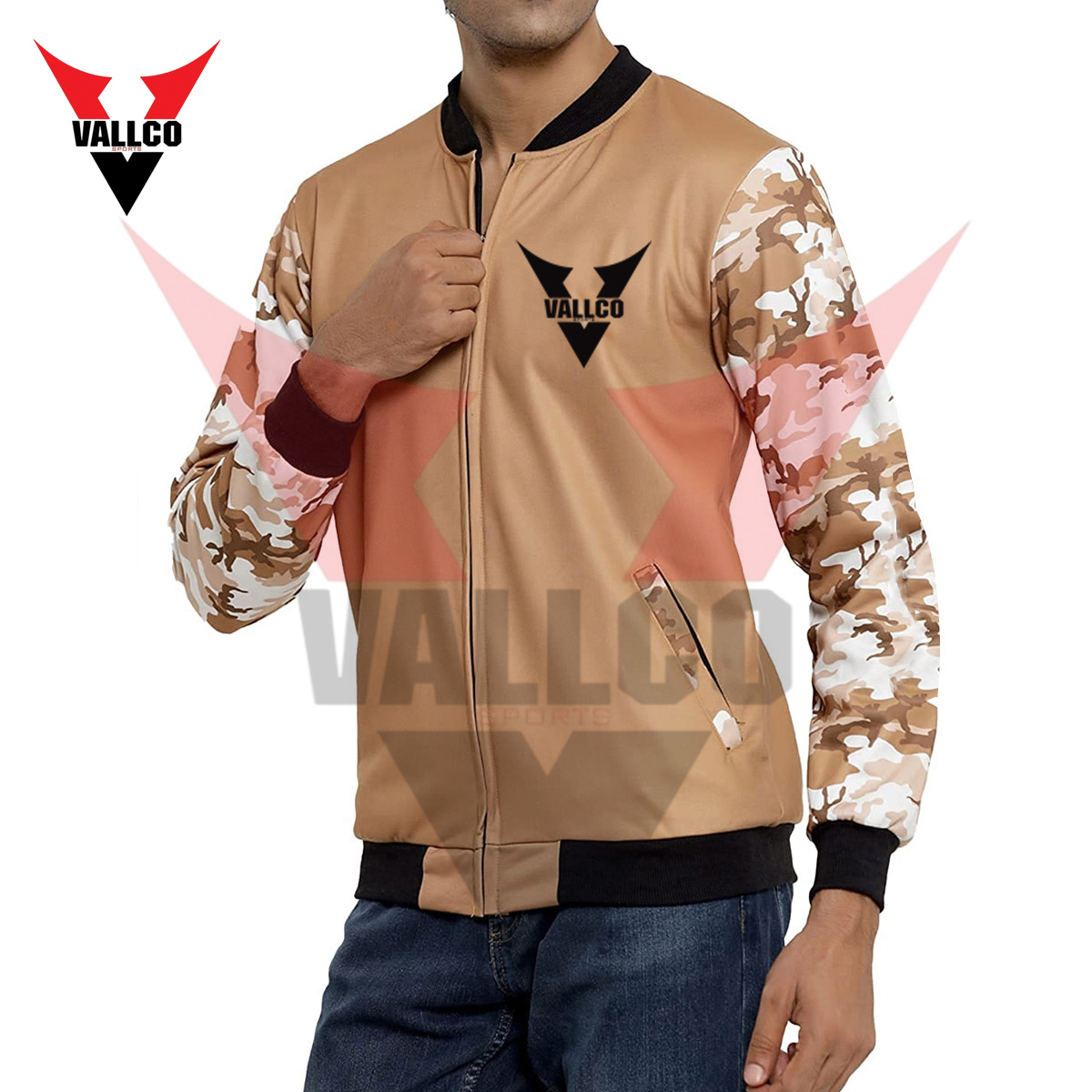 Wholesale Rate Best Supplier Premium Quality OEM Service Breathable Product Men Wear Bomber Jacket - view 3