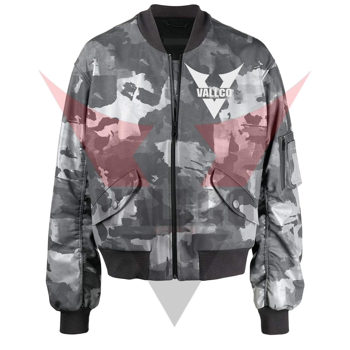 Premium Quality Street Wear Newest Design Breathable Fabric Men  Bomber Jacket