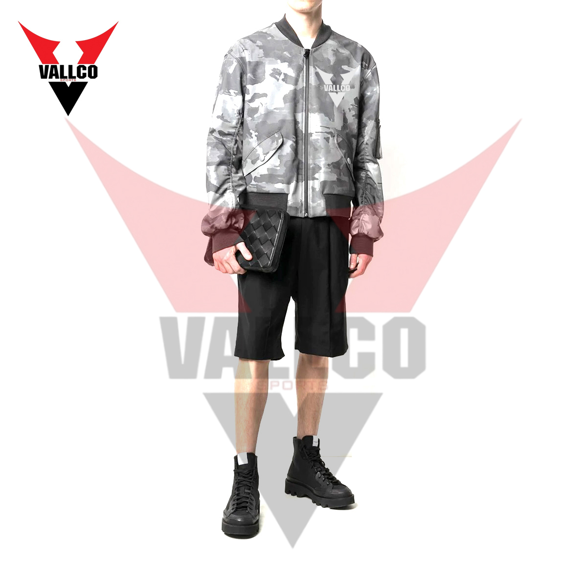 Premium Quality Street Wear Newest Design Breathable Fabric Men  Bomber Jacket - view 2