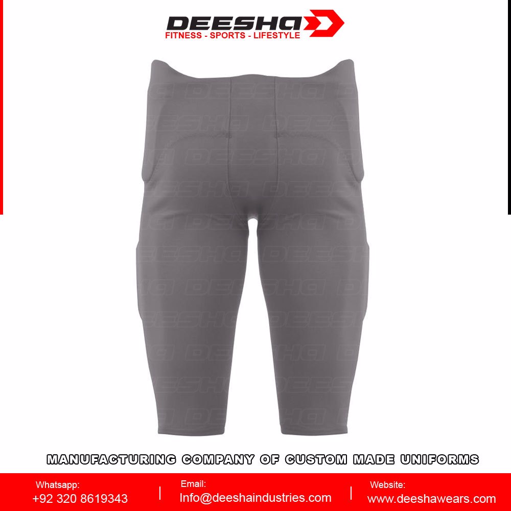 Custom Men Series Solid Integrated Football Pants 2 - view 4