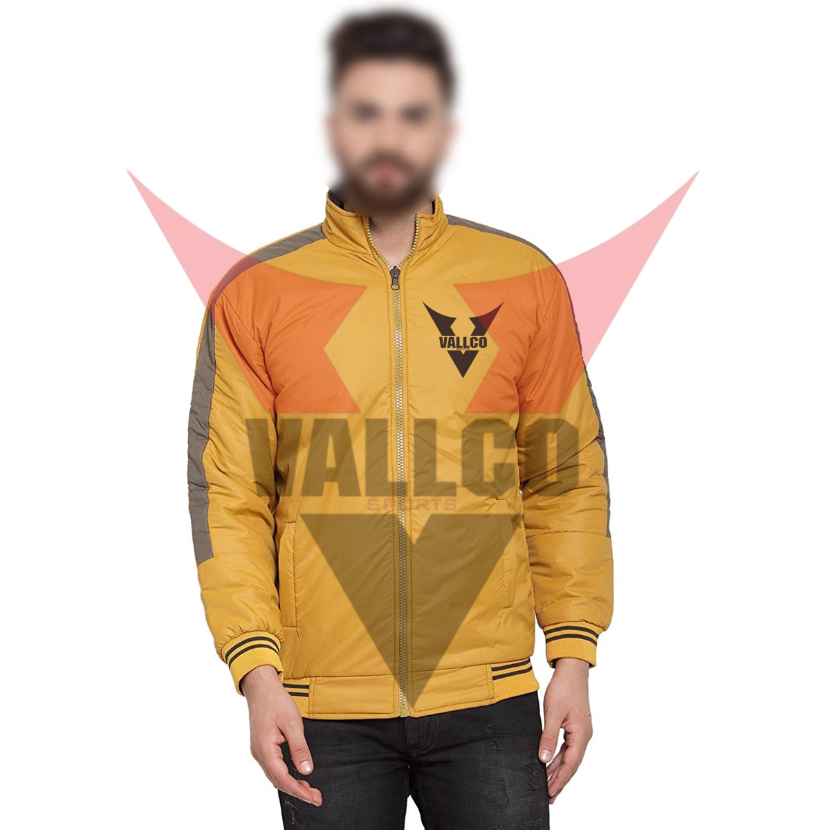 In One Solid Color Make Own Best Supplier Competitive Price Men Outer Wear Bomber Jacket