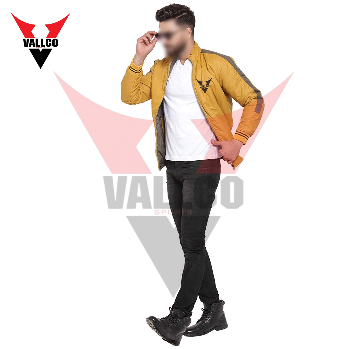 In One Solid Color Make Own Best Supplier Competitive Price Men Outer Wear Bomber Jacket - view 5