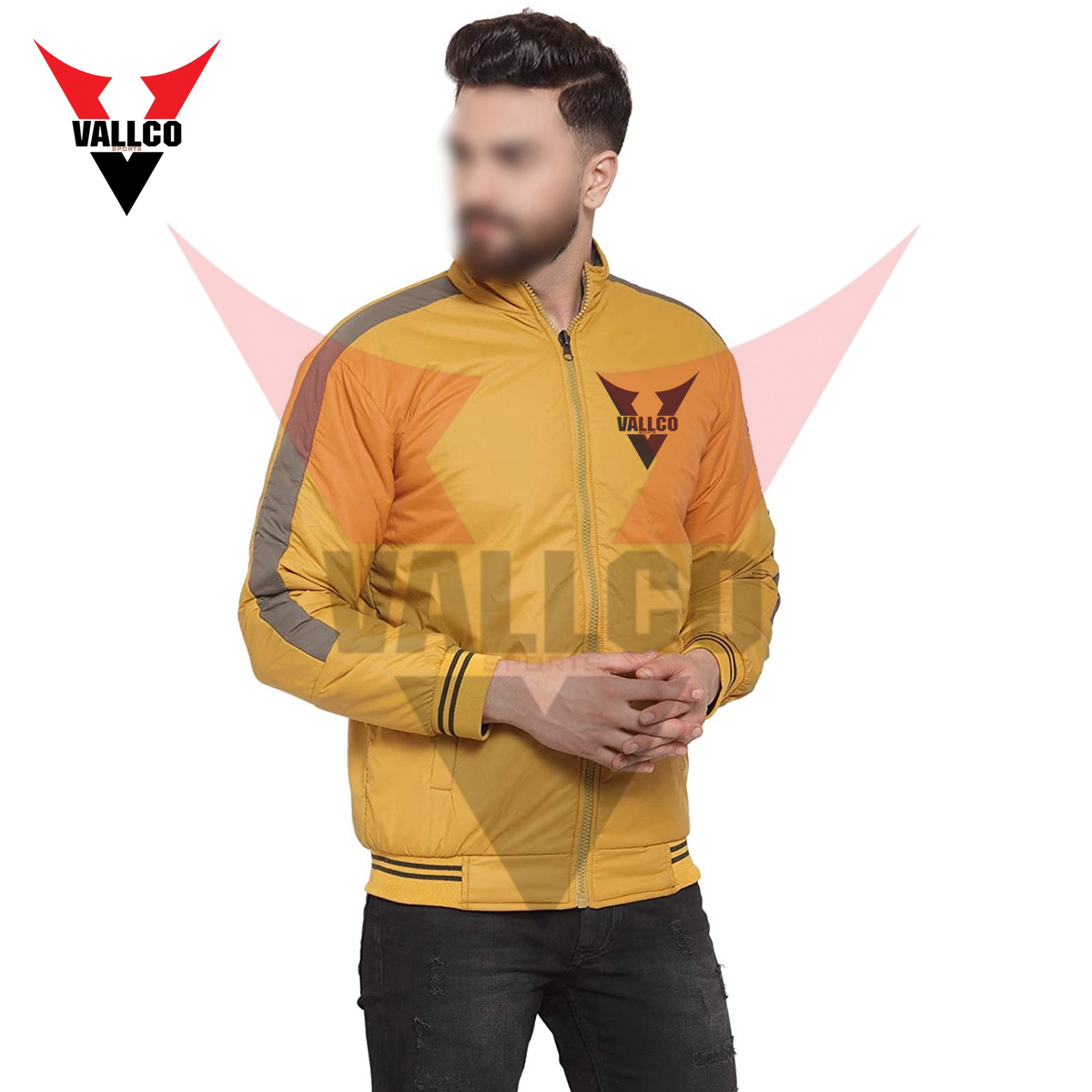In One Solid Color Make Own Best Supplier Competitive Price Men Outer Wear Bomber Jacket - view 6