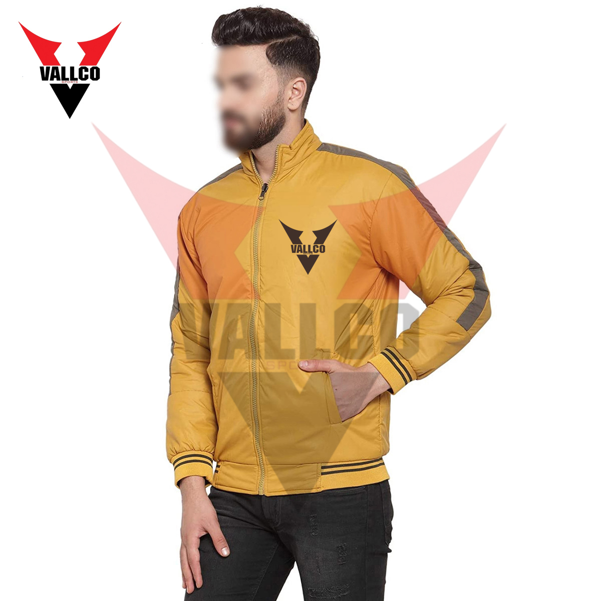 In One Solid Color Make Own Best Supplier Competitive Price Men Outer Wear Bomber Jacket - view 11