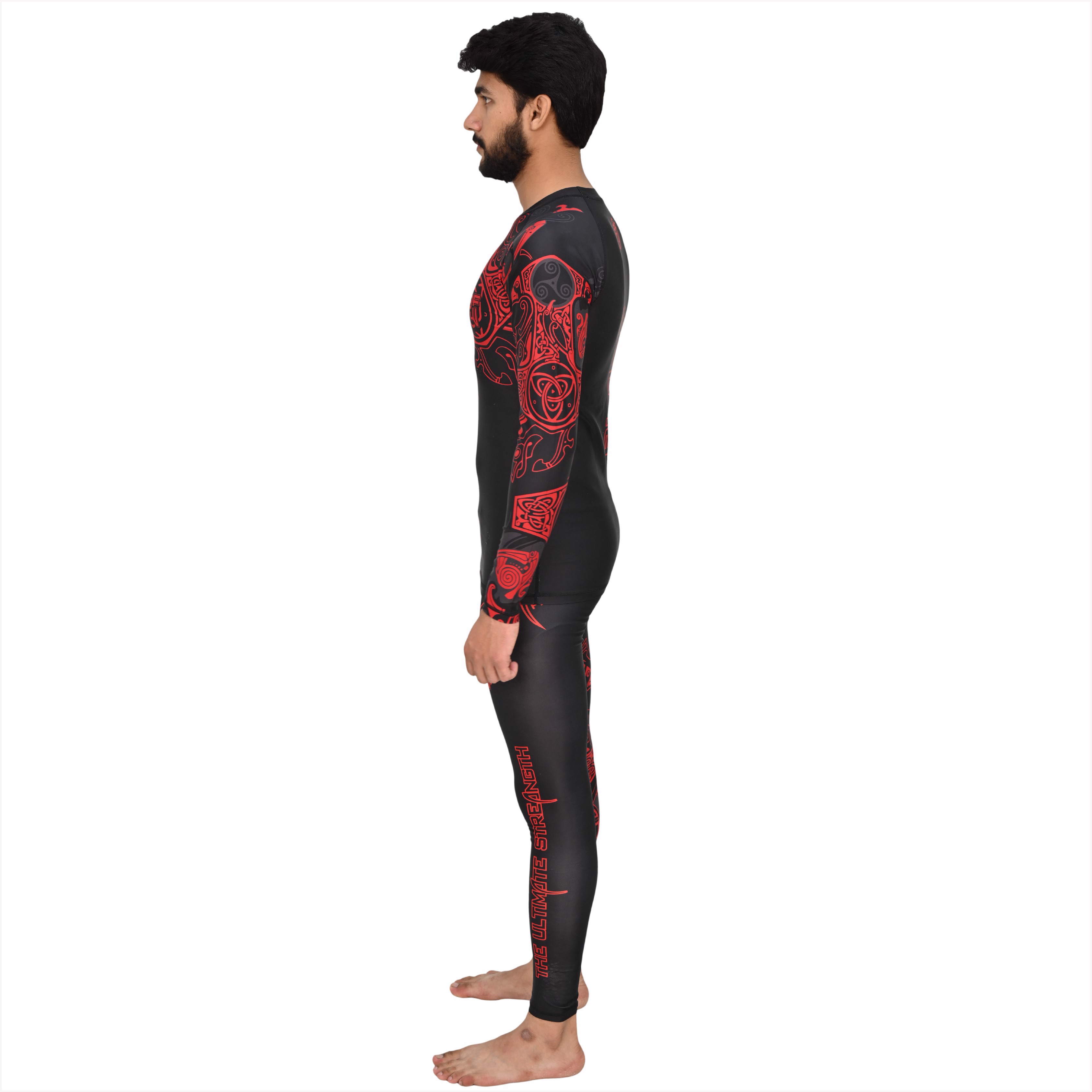 design your own rashguard Compression uniforms for improved performance Lightweight training shorts  - view 2