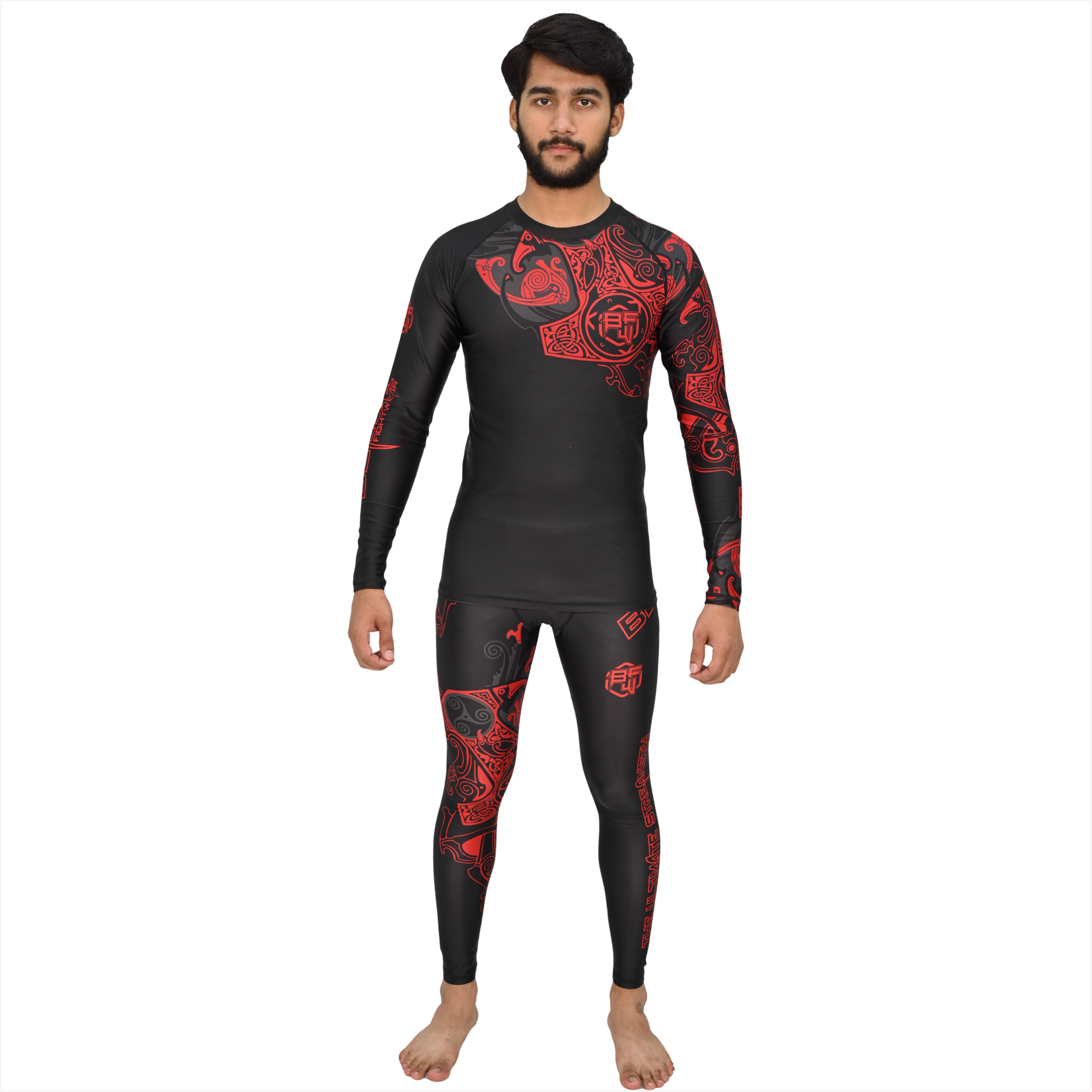 design your own rashguard Compression uniforms for improved performance Lightweight training shorts  - view 3