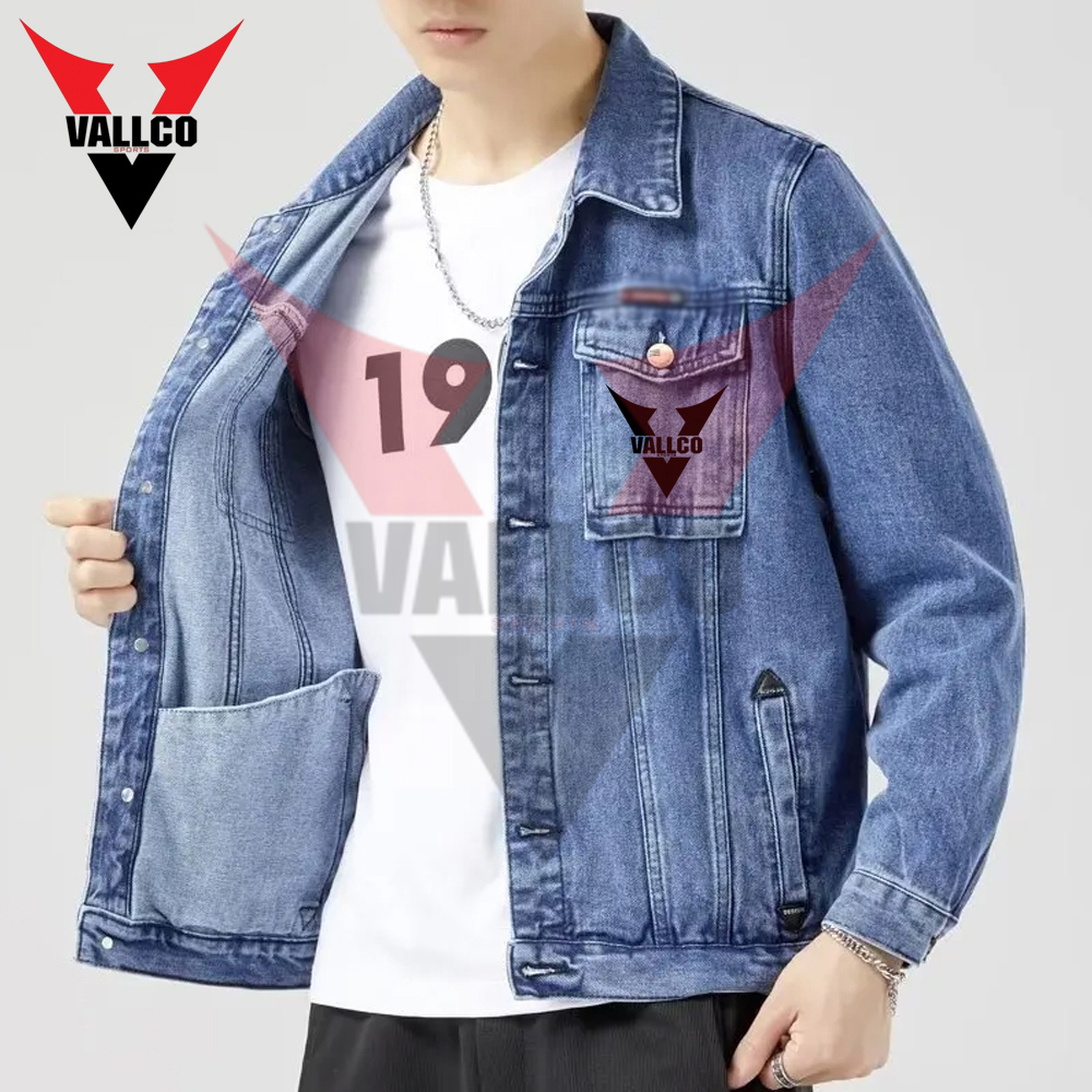 Make Your Own High Quality Best Selling Casual Wear Soft Touch Fabric Men Out Door Wear Denim Jacket - view 10