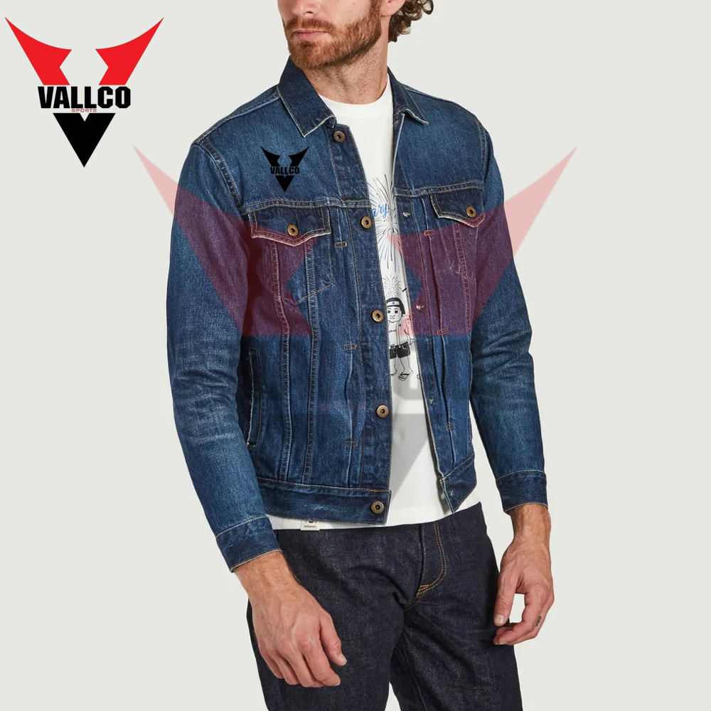 Blue Color Good Selling Highest Quality Comfortable Best Fabric Winter Wear Men Denim Jackets - view 3