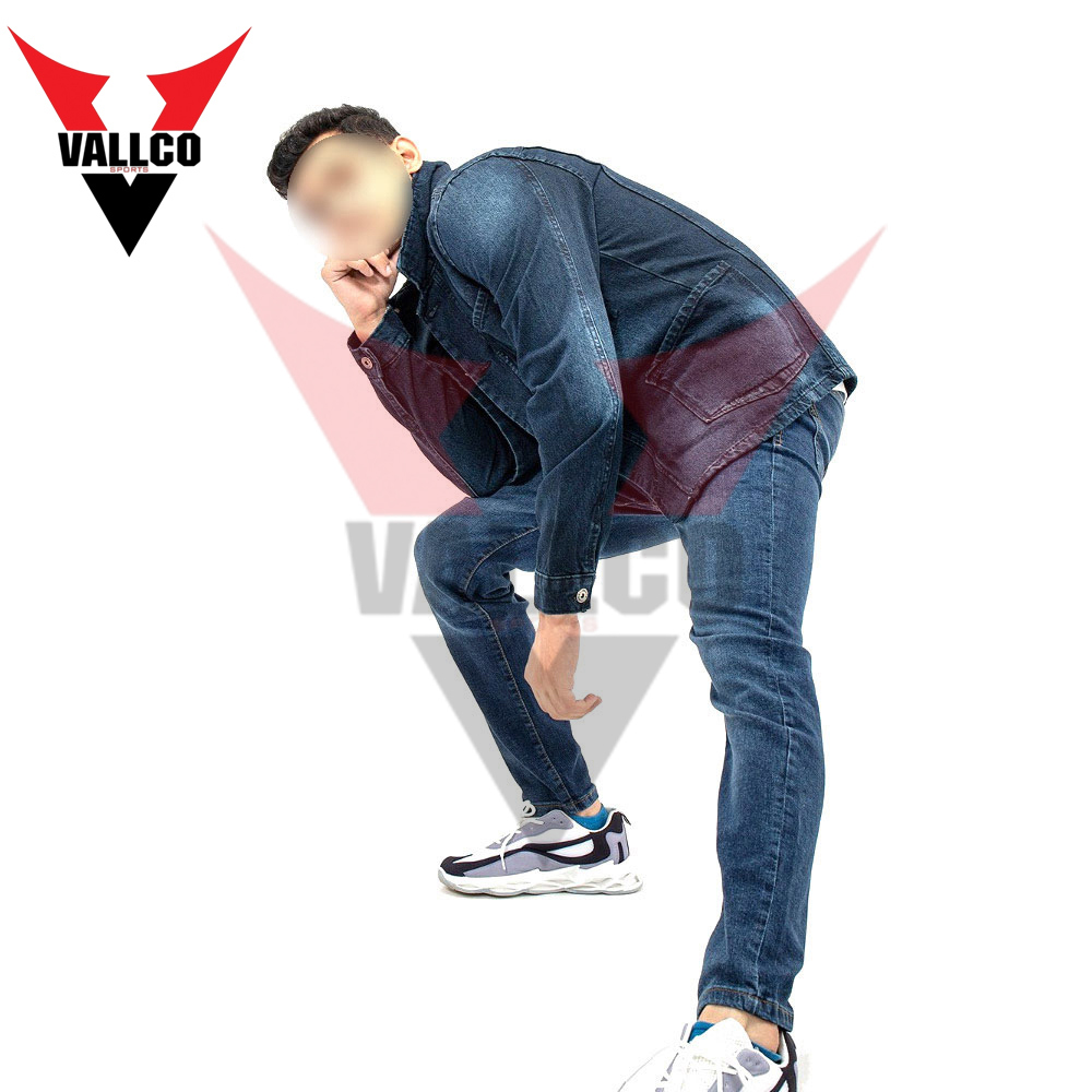 Fully Customized Size Breathable Product Highest Quality Men Causal Wear Denim Jackets - view 7